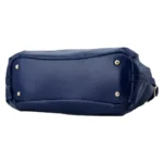 Sac à main noir grande capacité casual et élégant bleu ue du fond