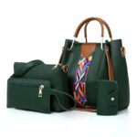 Lot de quatre sacs à main au style décontracté