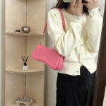 Petit sac à main fonctionnel en rose tendance
