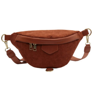 Sac à main banane stylé et pratique sur fond blanc
