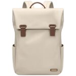 Sac à main à dos moderne et tendance sur fond blanc