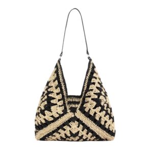 Sac à main été de plage grande capacité su fond blanc