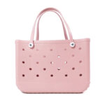 Sac à main original étanche et résistantde couleure rose