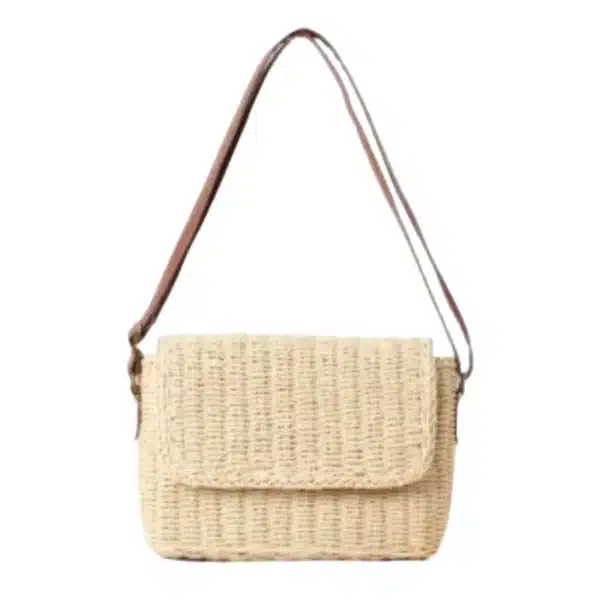 Sac à main paille élégant et versatile