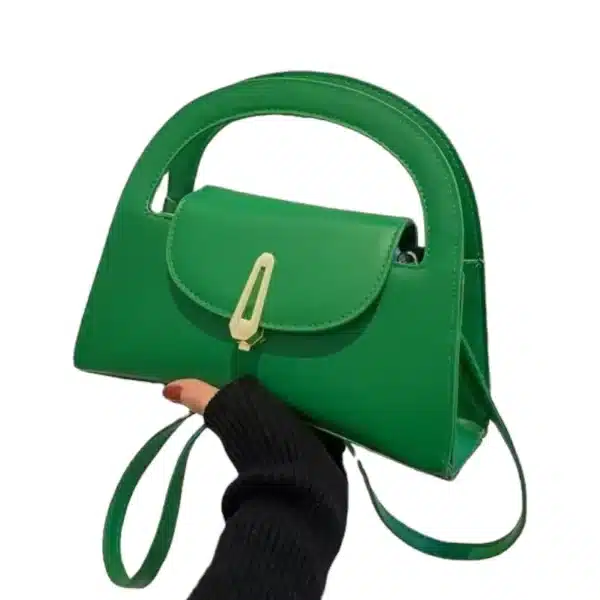 Sac à main vert raffiné et tendance