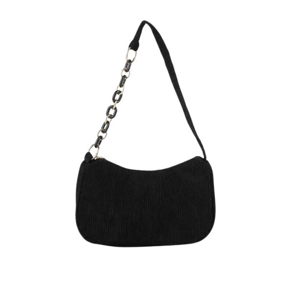 sac-main-ado-noir-velours-cotele-03 Sac à main ado noir en velours côtelé sur fond blanc